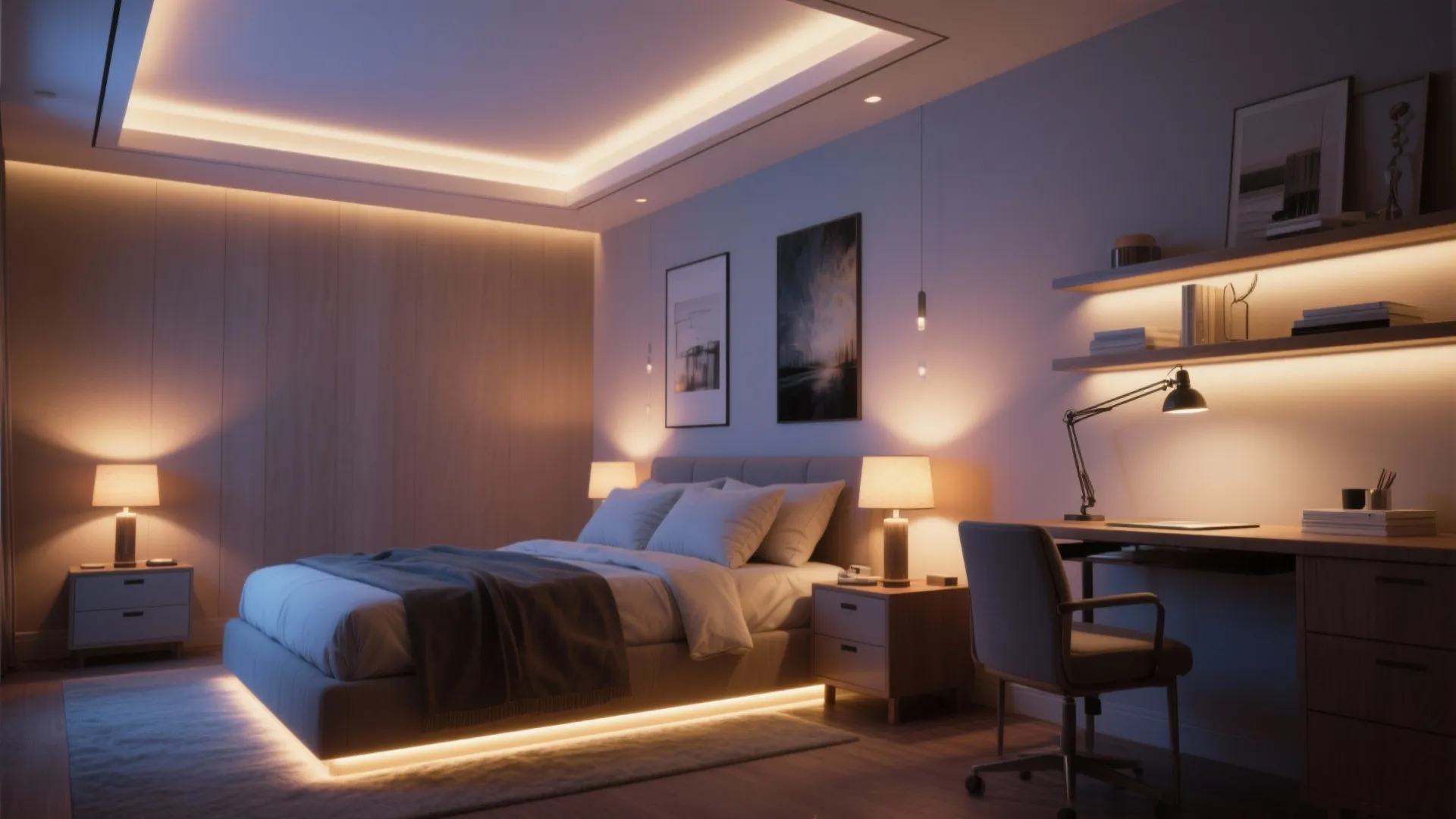 3. Layer Lighting for Mood and Function