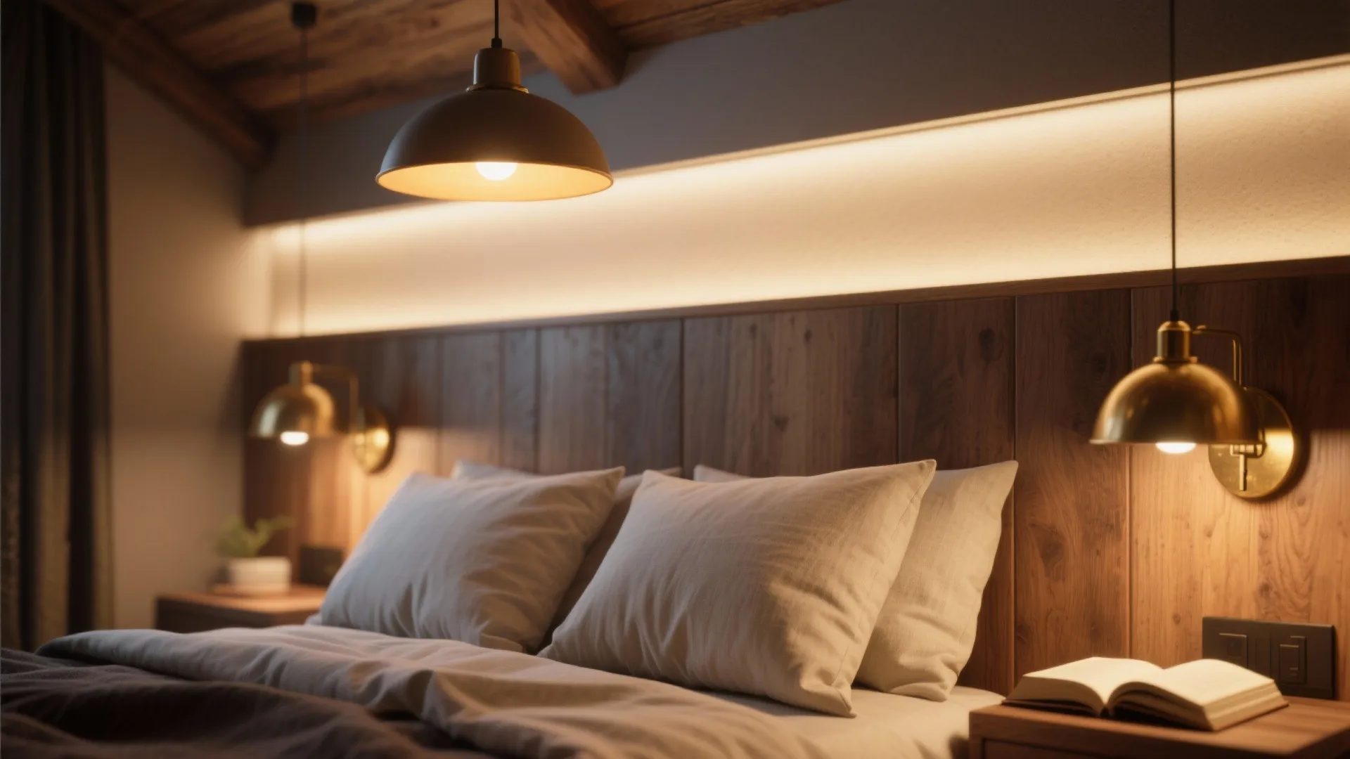 1. Layered lighting for mountain mood