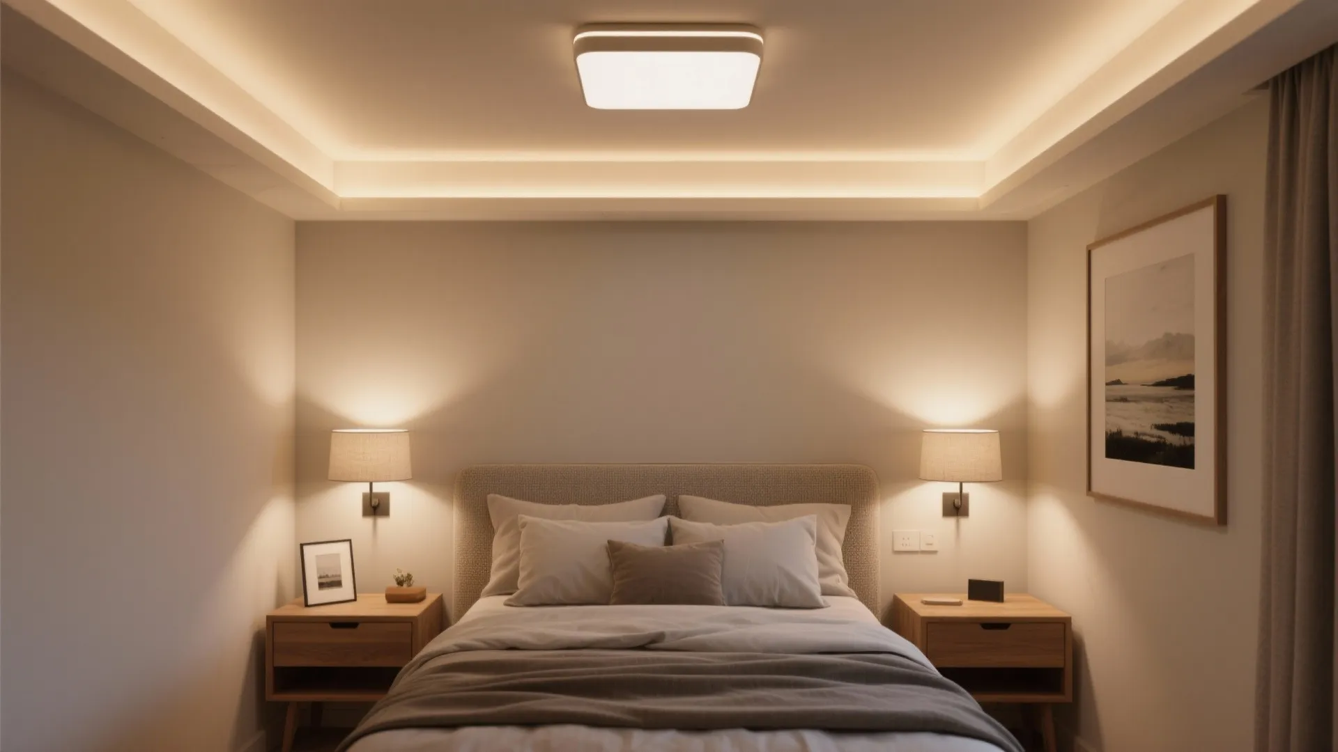 Layered Ambient + Task + Accent