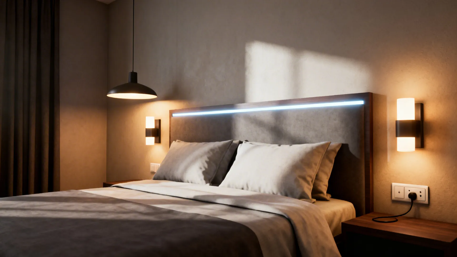 3. Optimize lighting with layered fixtures