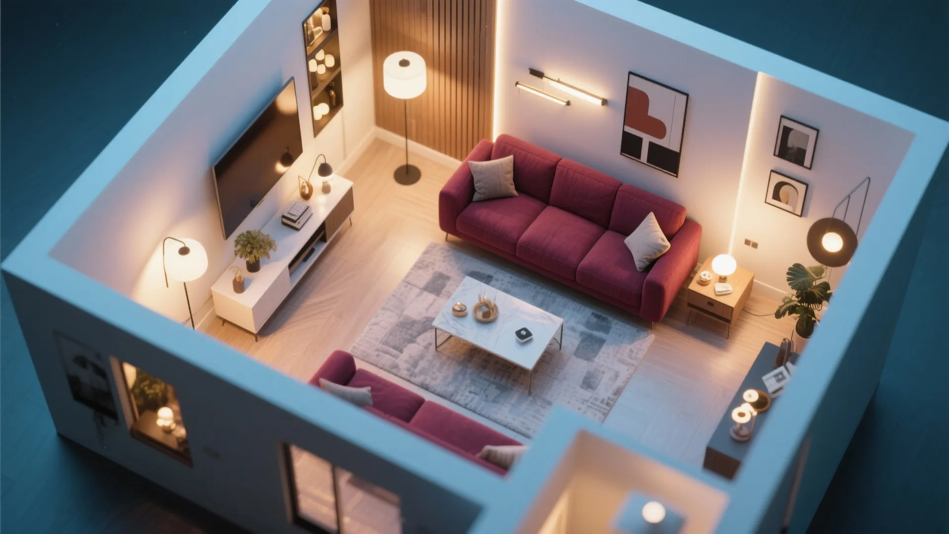 10. Layered Lighting Scheme