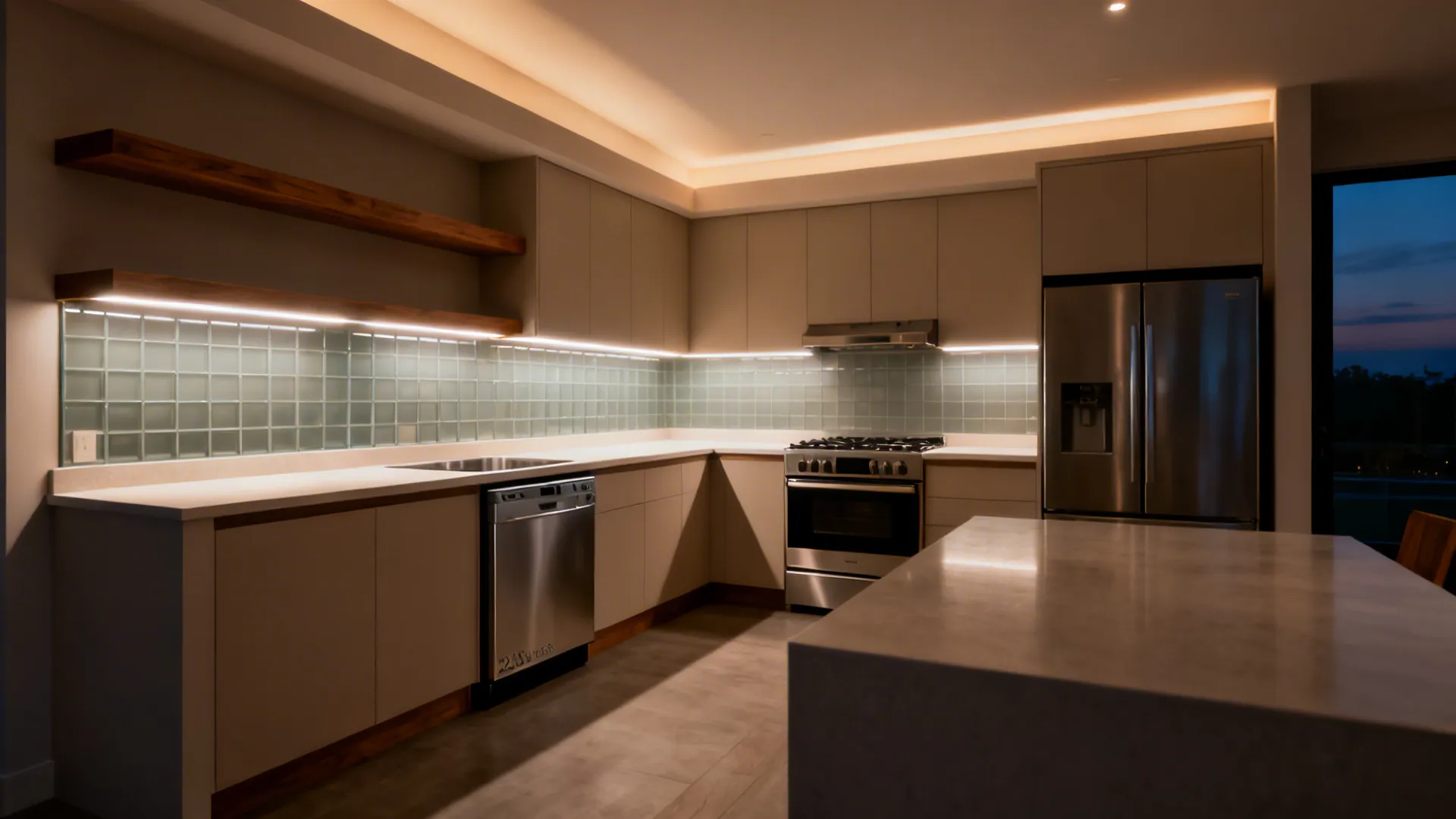 Idea 5: Lighting layers and right-sized appliance choices