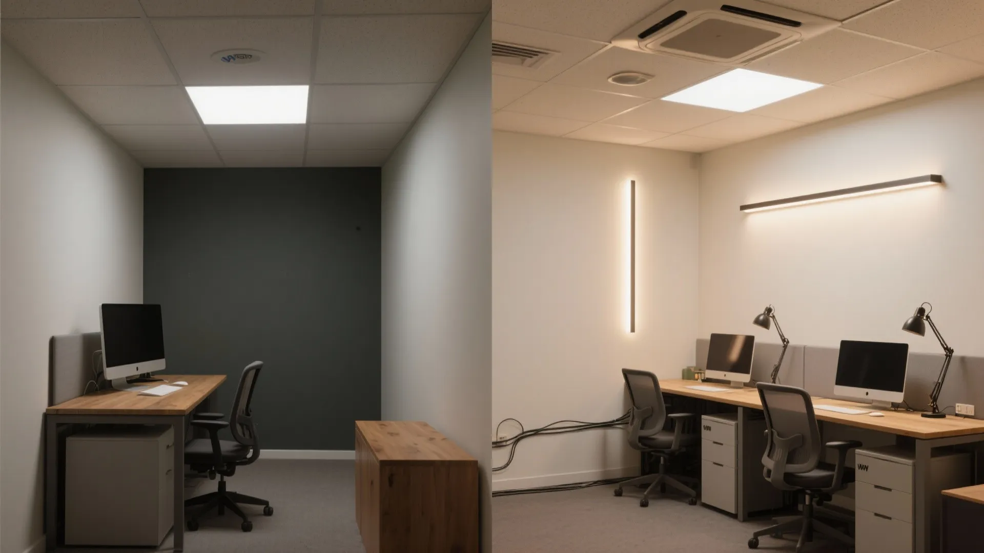 Layered Ambient + Task Lighting