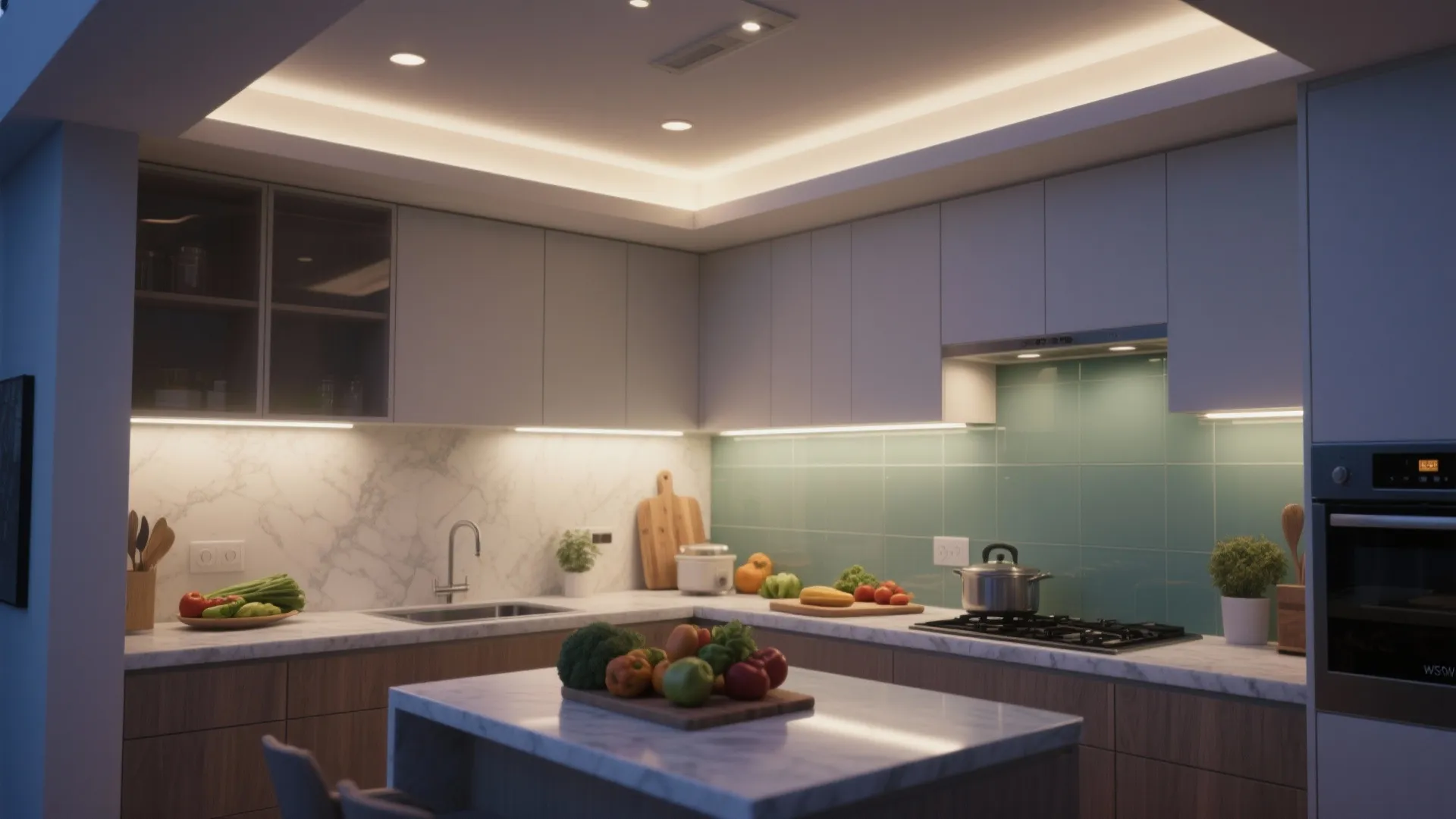 Smart Lighting Layers for Function and Mood