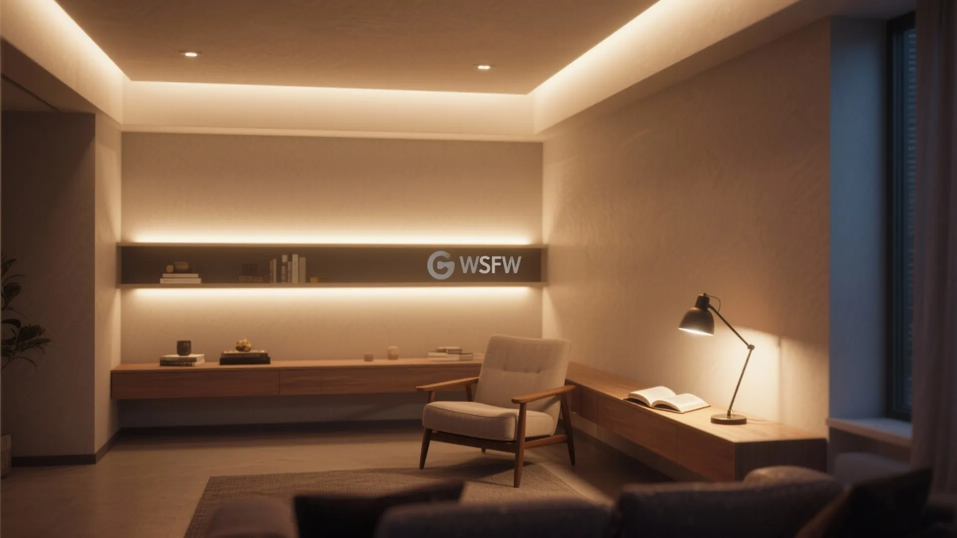 1. Layered lighting to create depth