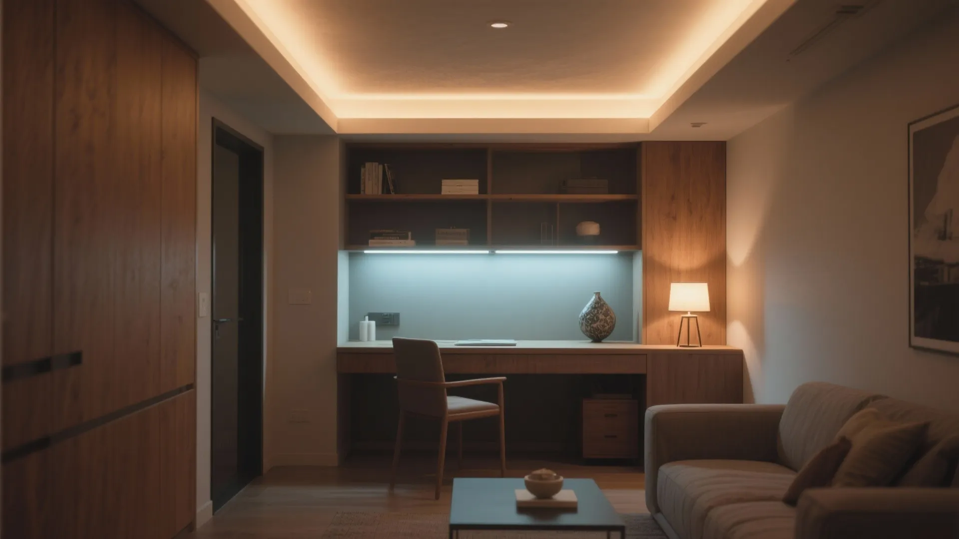 1. Layered lighting to add depth