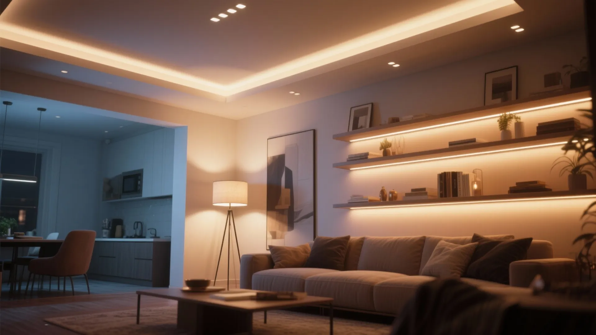 3. Layered Lighting Design