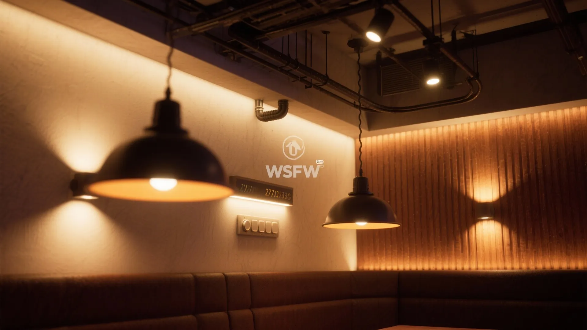 Layered Lighting with Dimmable Zones