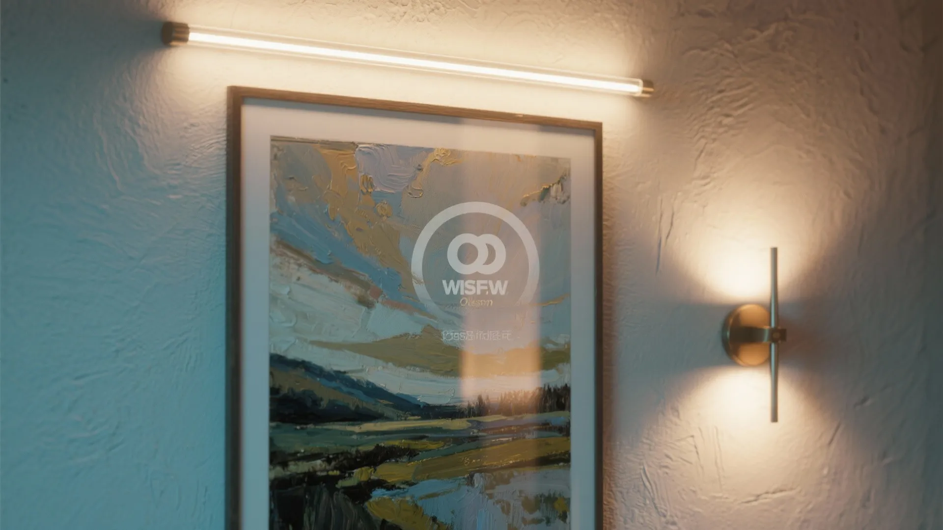 5. Layer Lighting to Accent the Painting