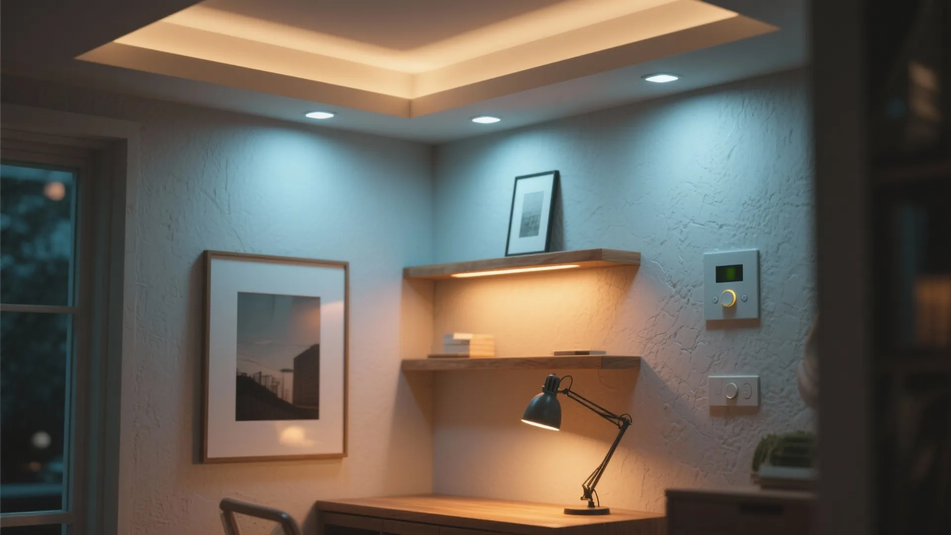 1. Use a layered lighting plan to expand perception