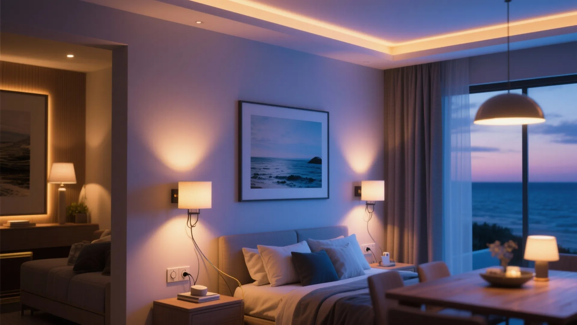 5. Layer lighting for moods and function