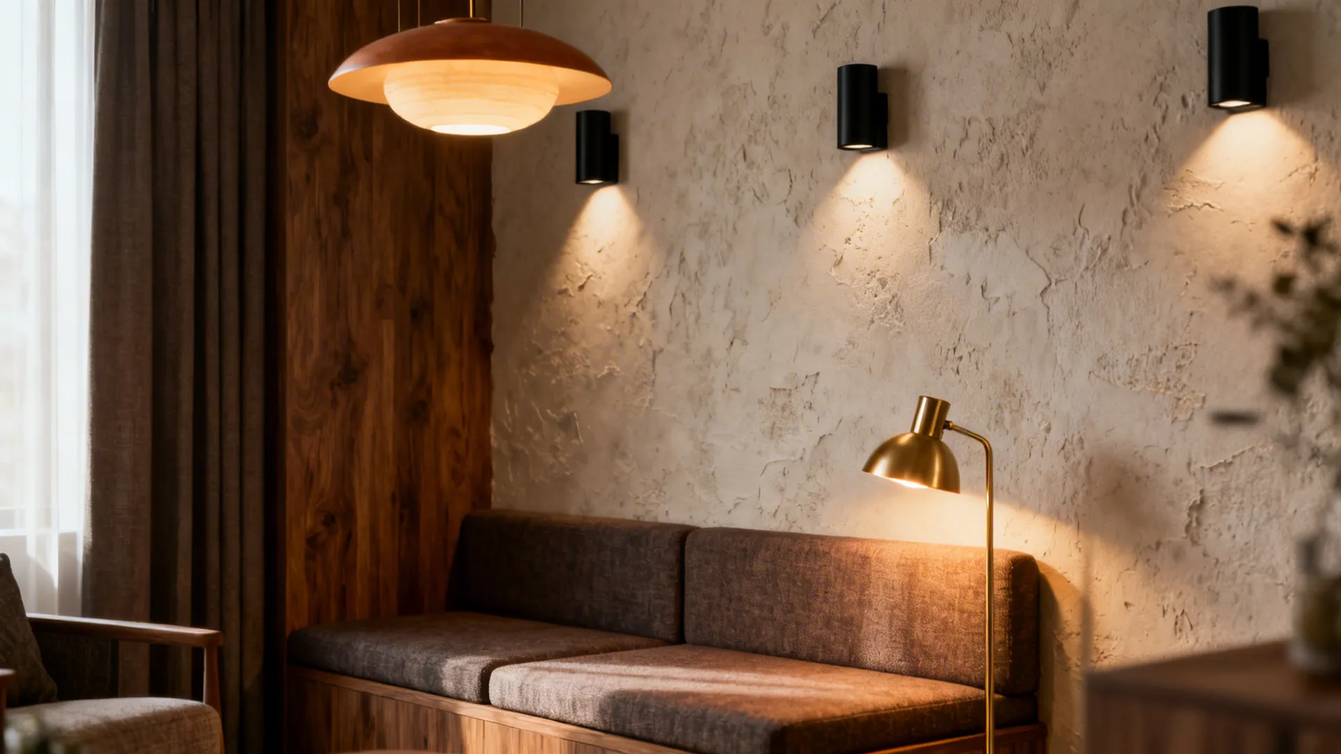 1. Layered lighting for depth and mood