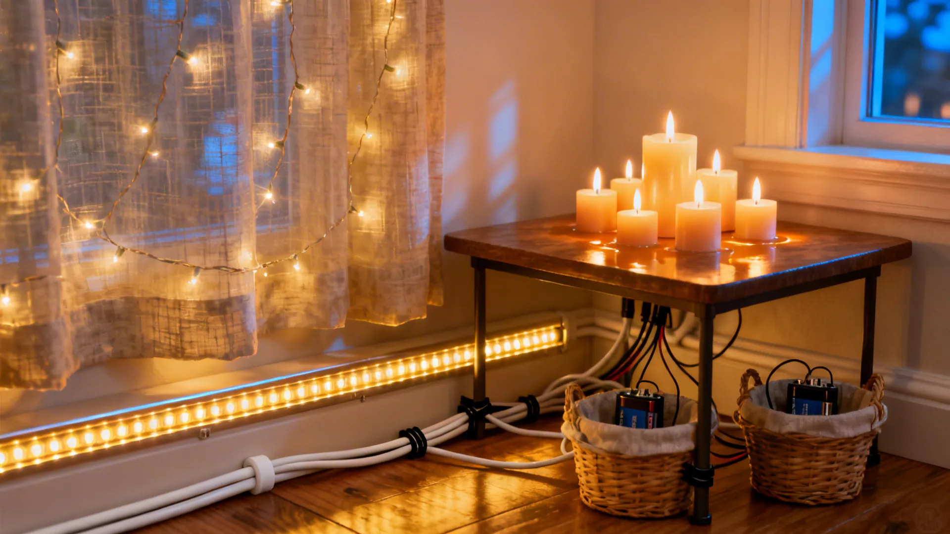 3. Multi-use Lighting Displays