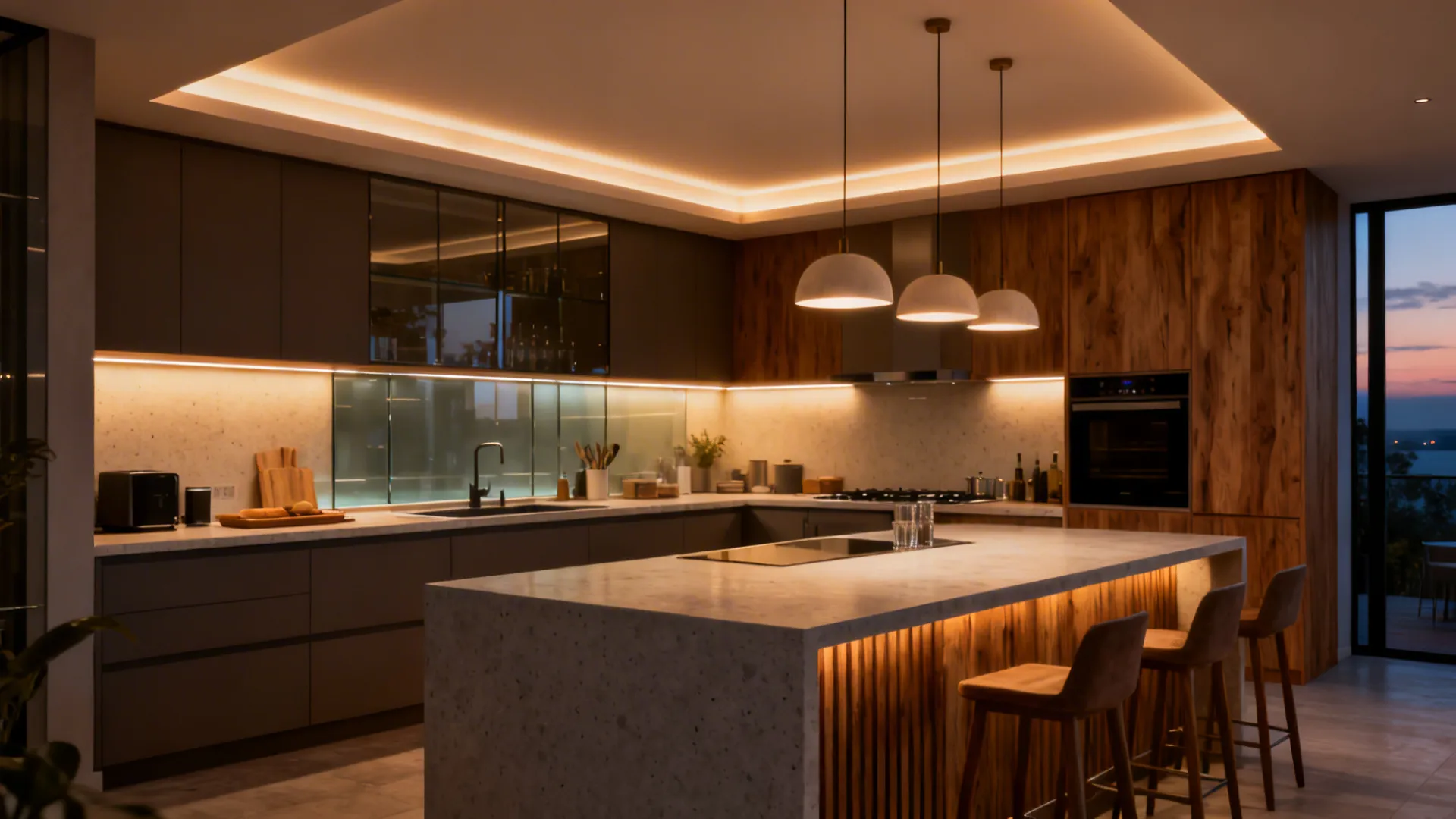 Idea 5: Layered Lighting with Smart Controls