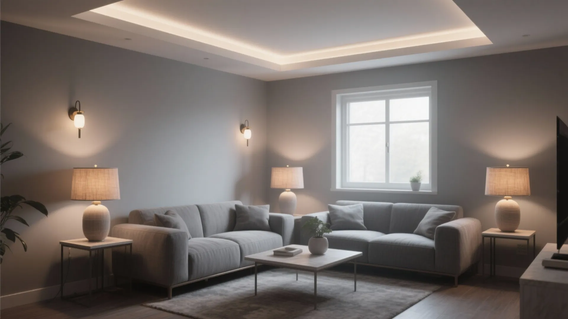 Layered Lighting for Depth