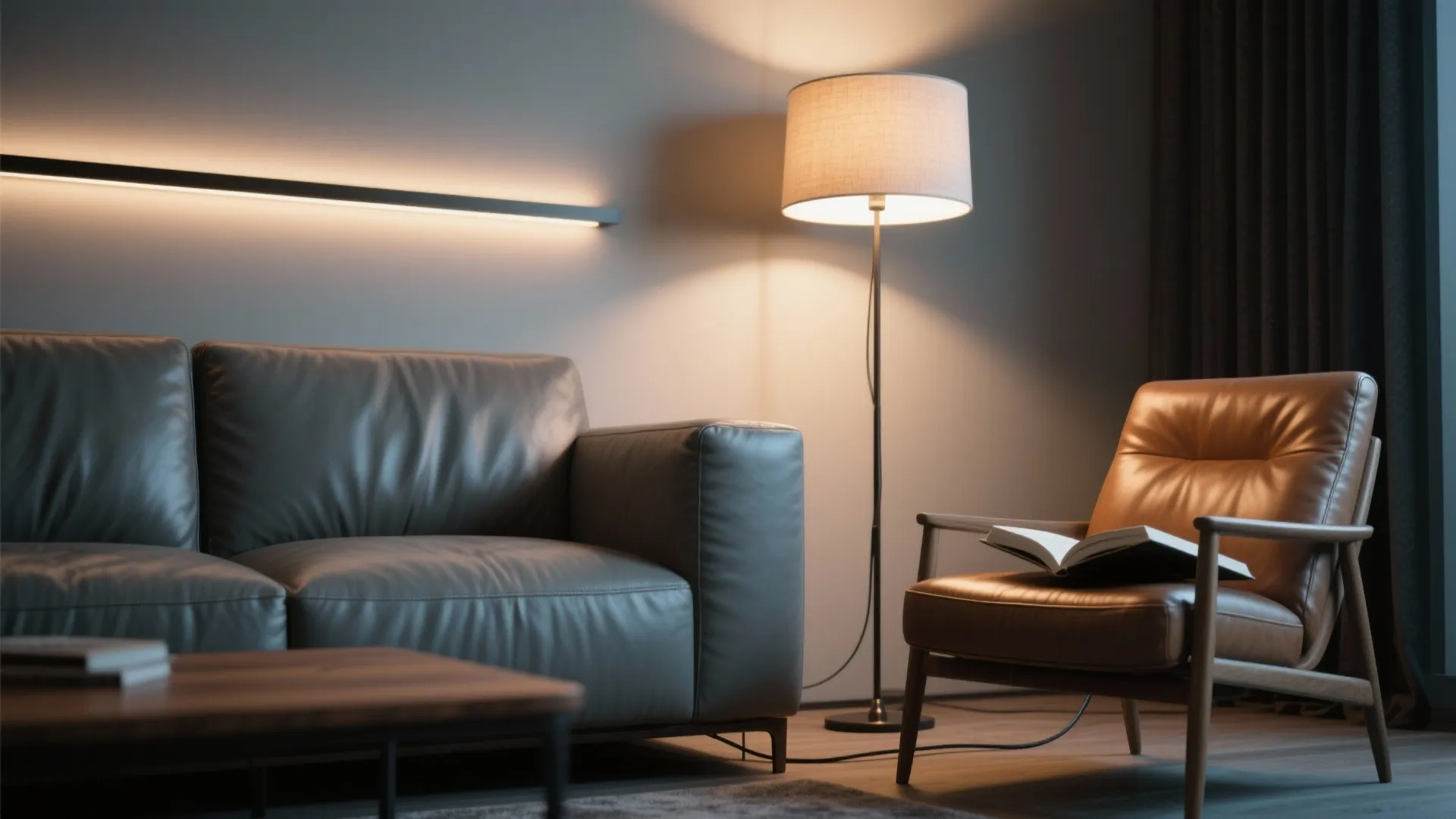 2. Layered lighting for mood and depth