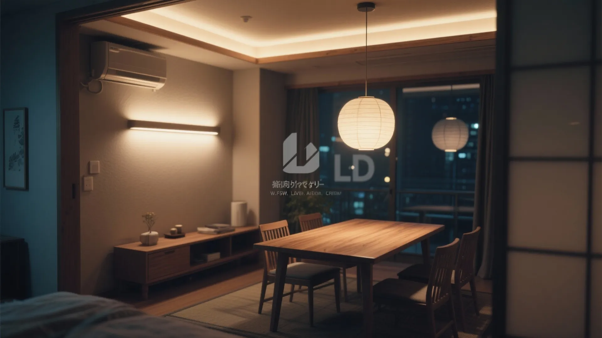 Tips 10: 照明は“層を重ねて影を整える”（日式風格）