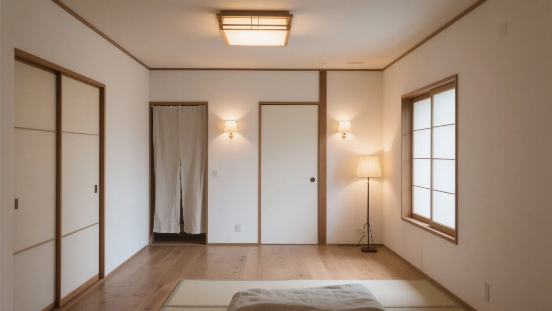 Tips 4: 光と色のレイヤー｜日式風格をまといながら広く見せる
