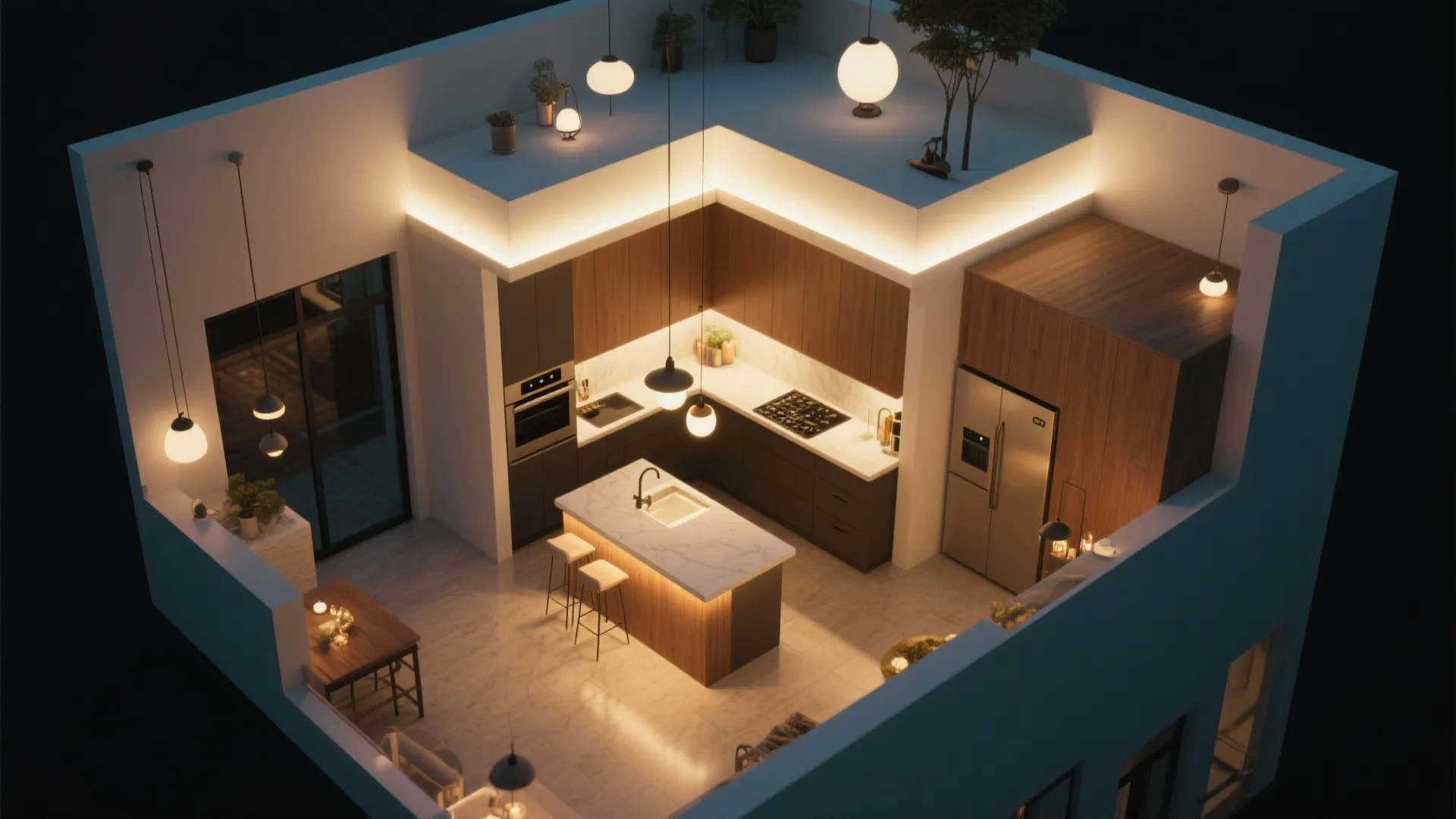 1. Layered Lighting for Depth