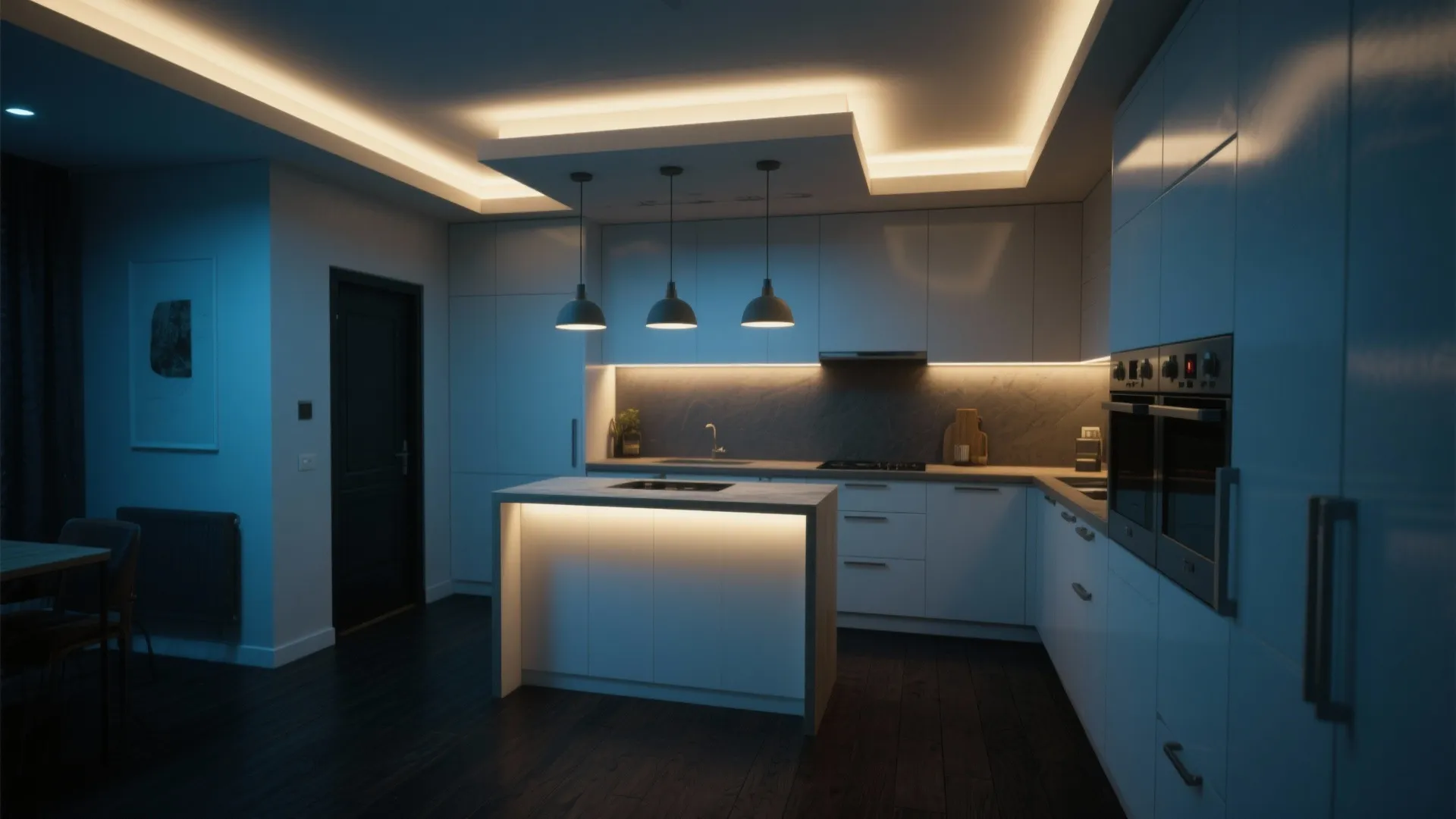 2. Layer lighting to soften the drama