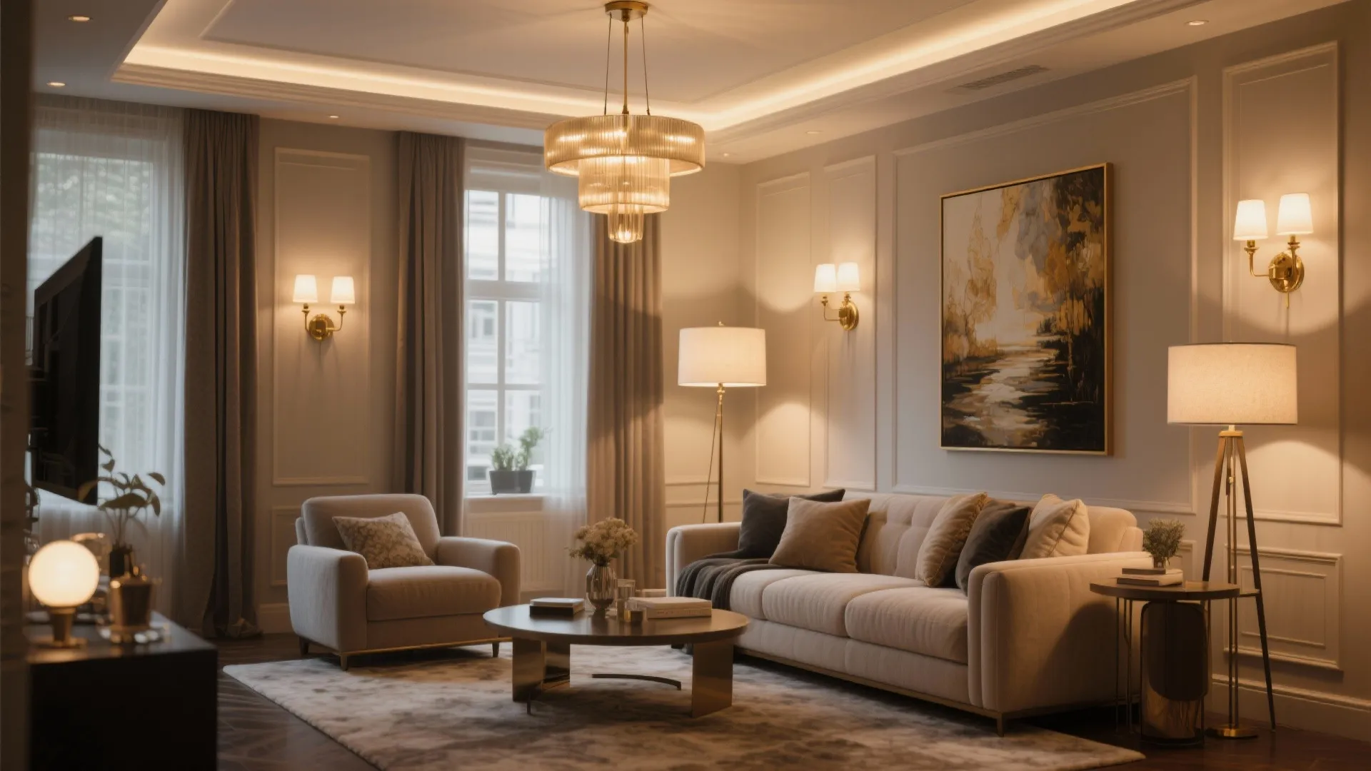 3. Layered Lighting Design