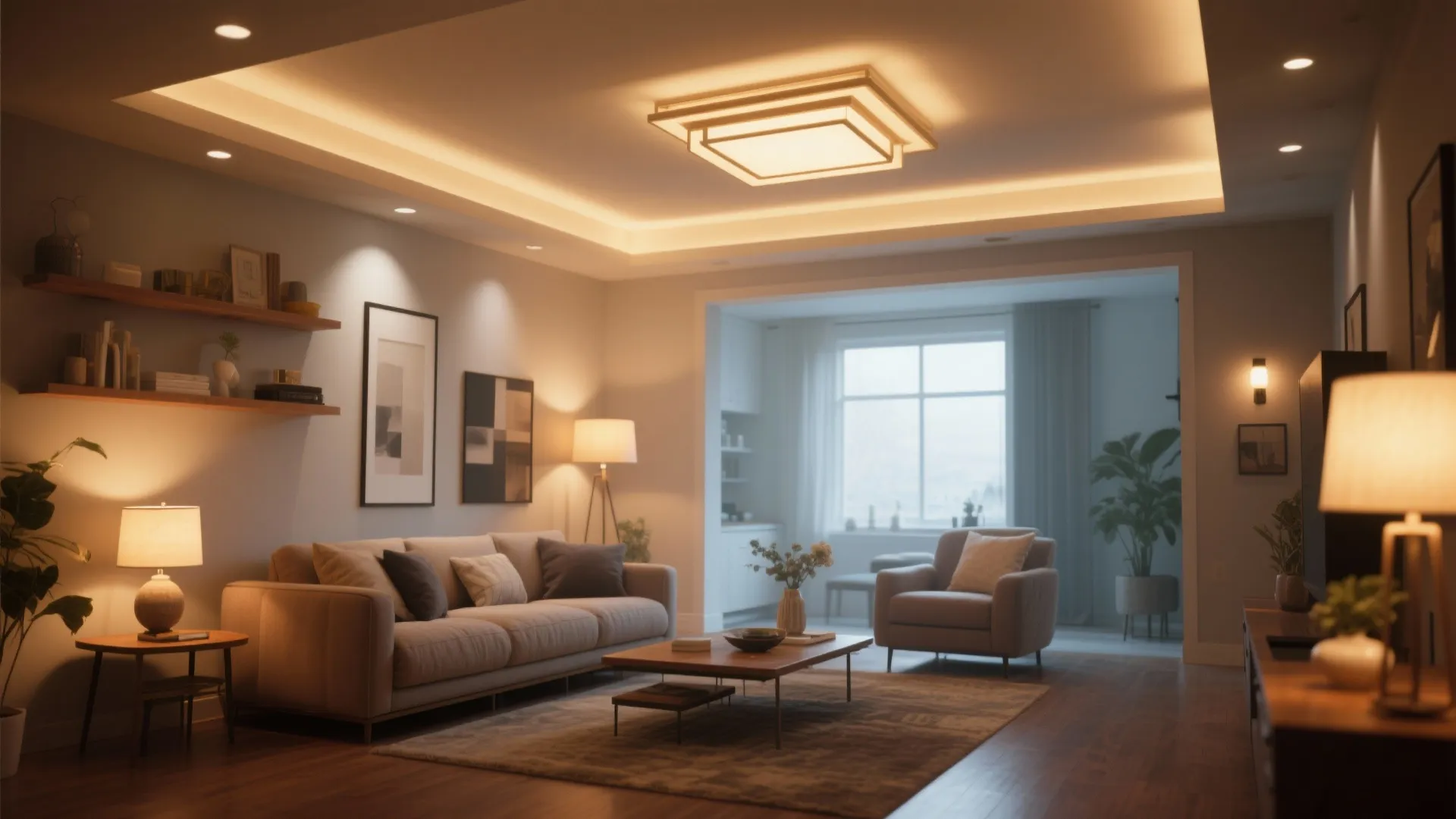 8. Defined Lighting Zones