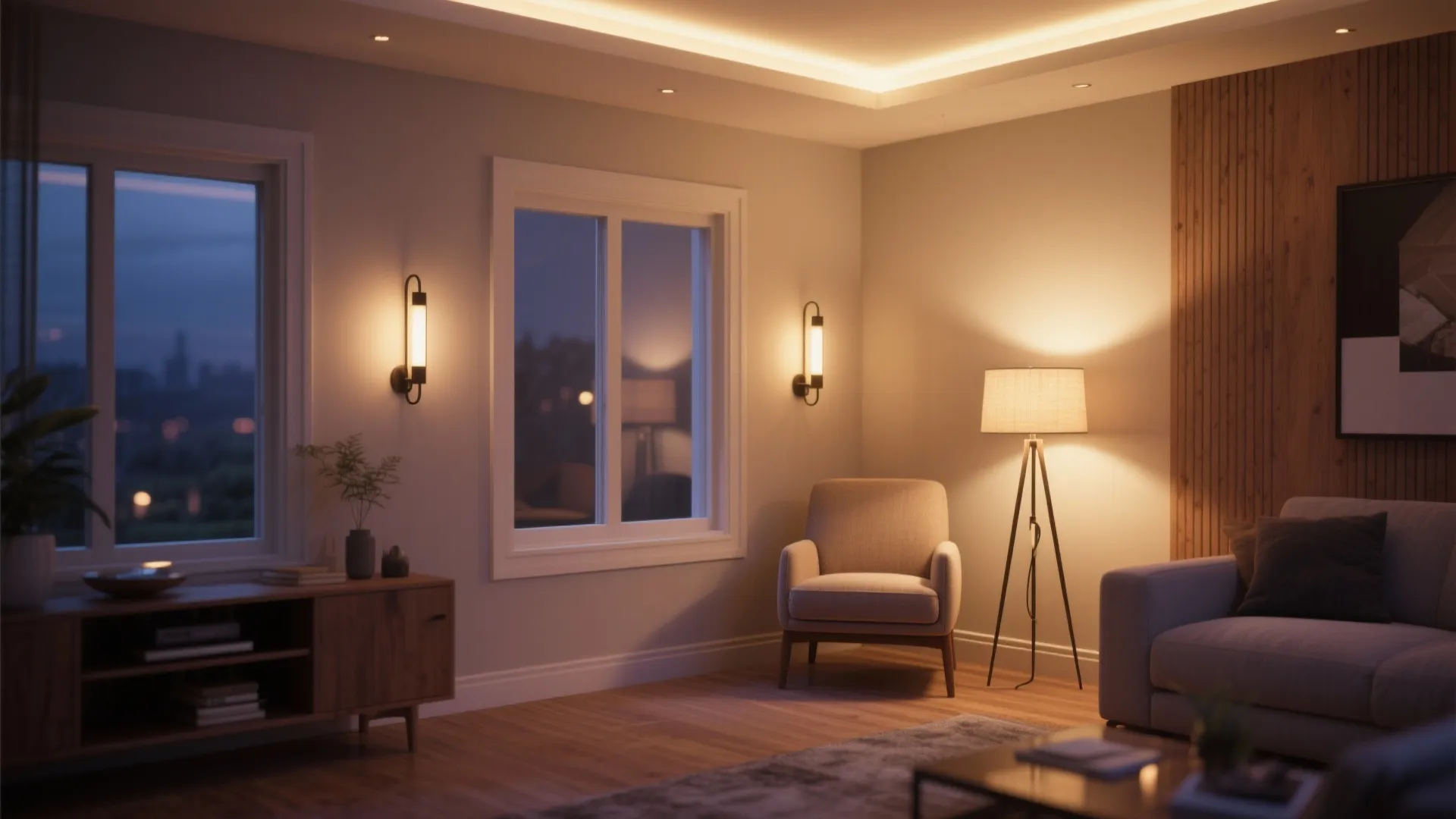 3. Layered Lighting Design