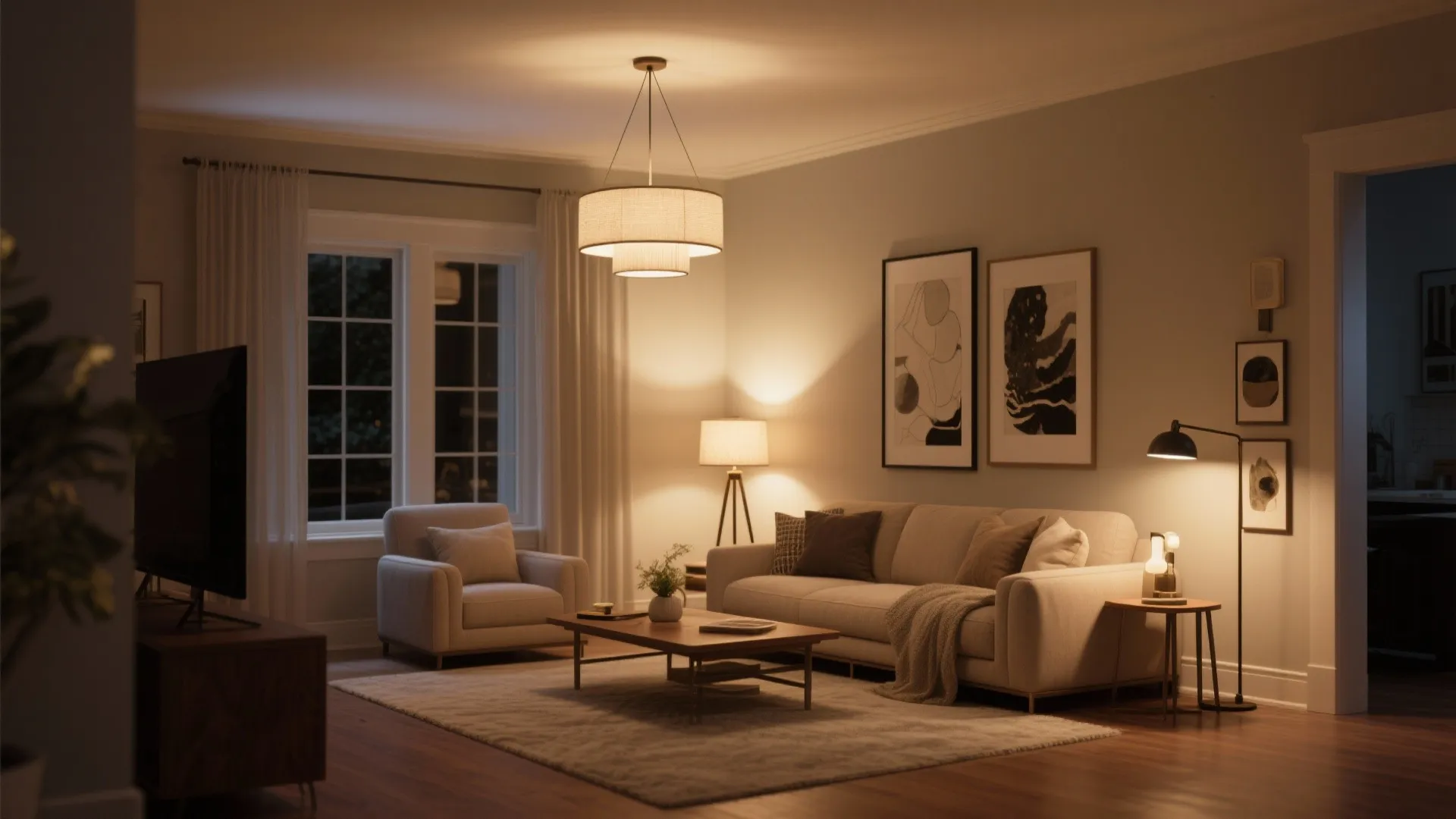 3. Layered Lighting Scheme