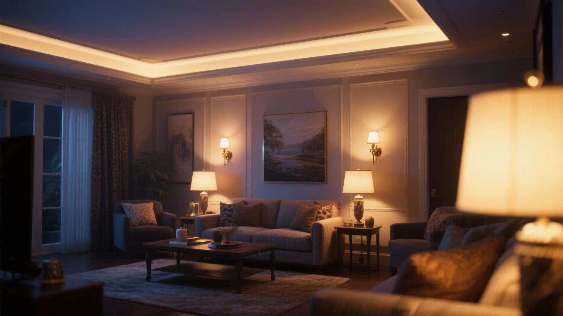 3. Layered Lighting Design