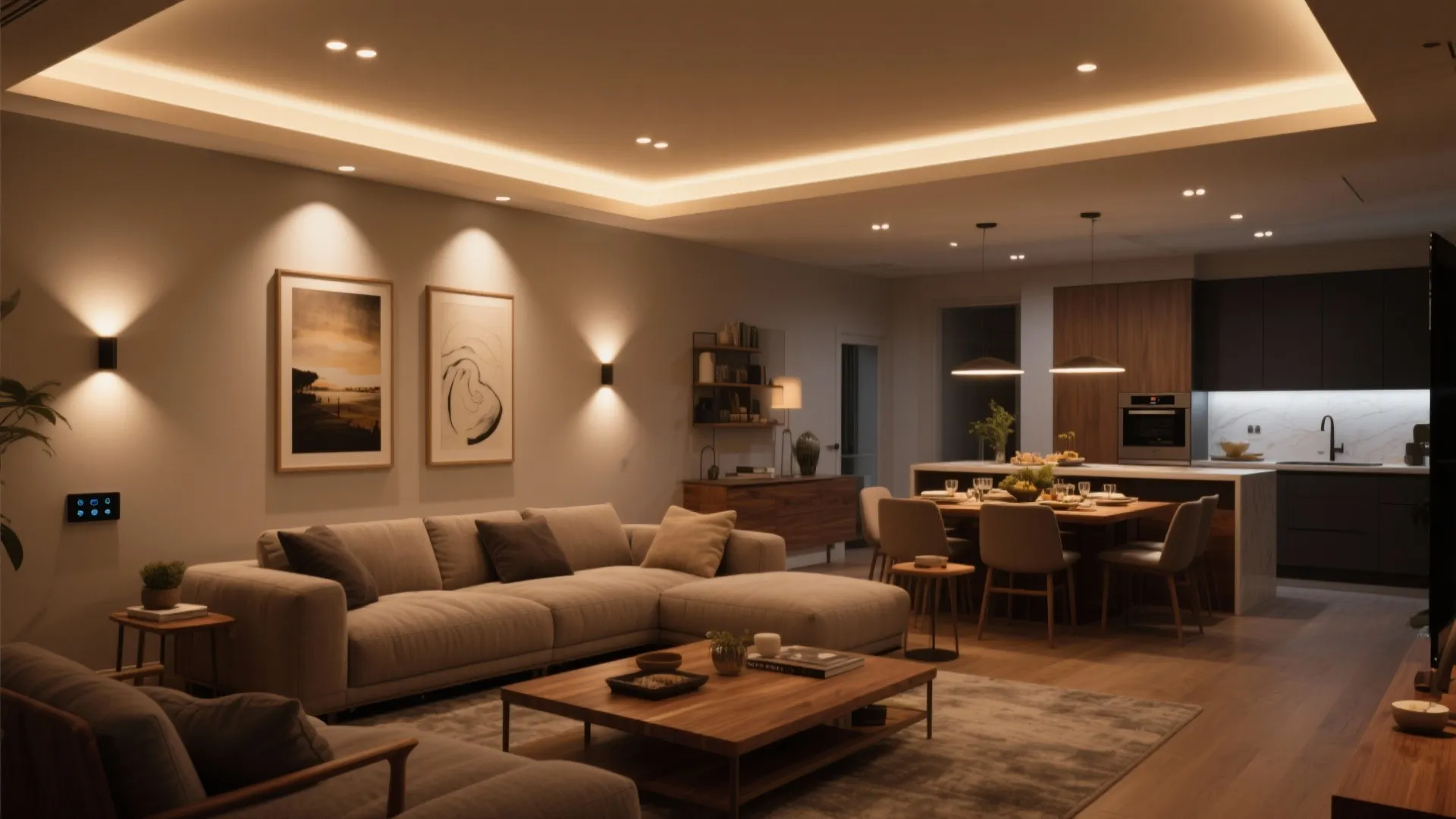 Layered Lighting and Smart Controls