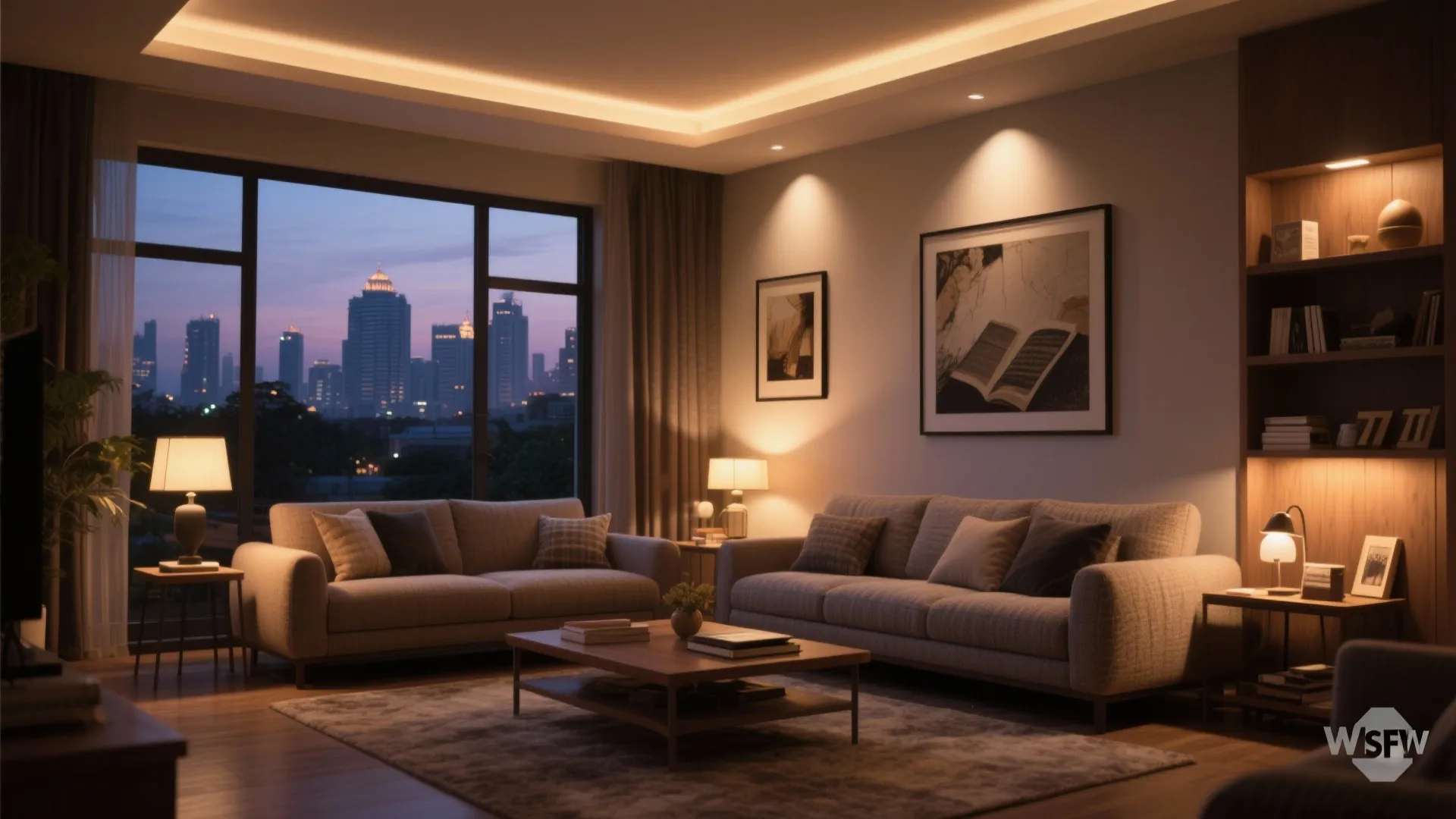 Light layering: daylight, task, and ambient for mood control