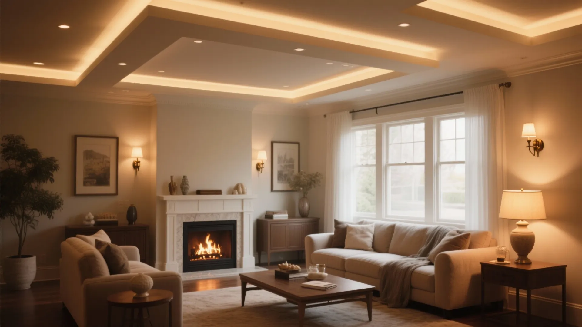 3. Layered Lighting Zones