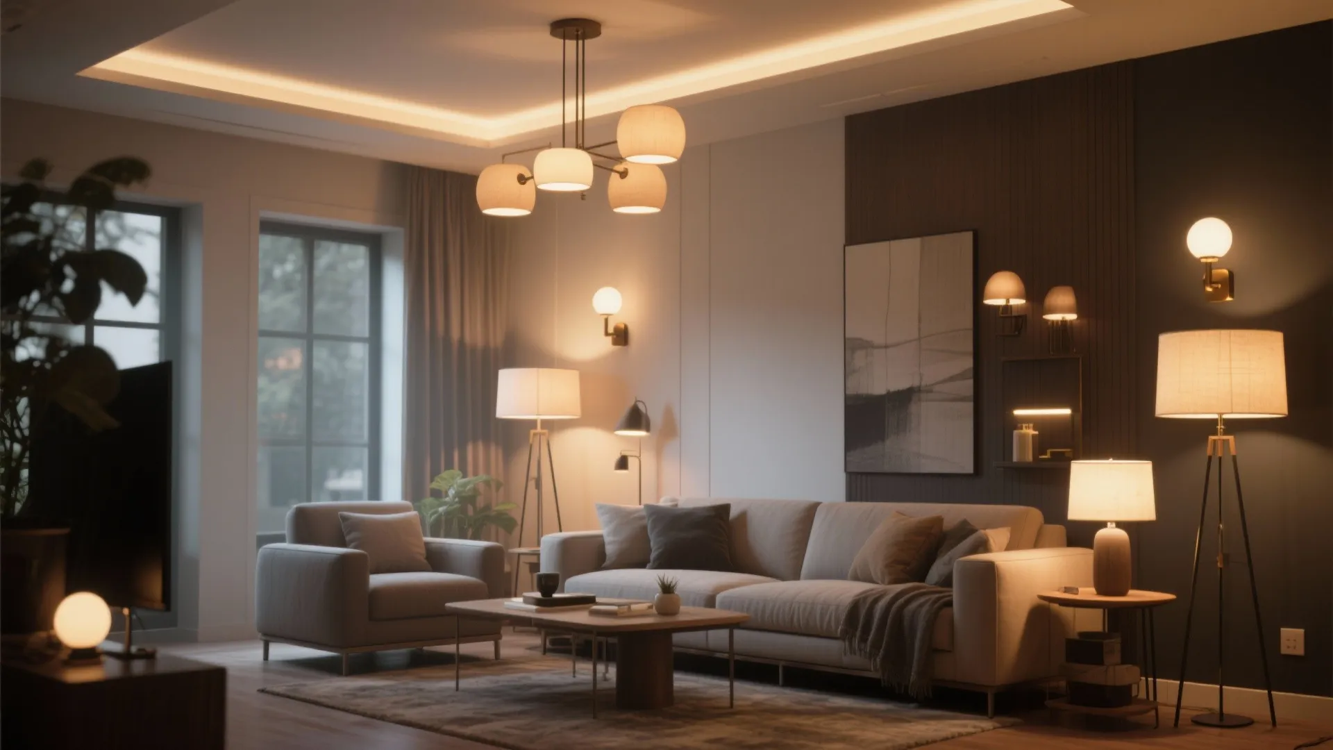 1. Experiment with Layered Lighting