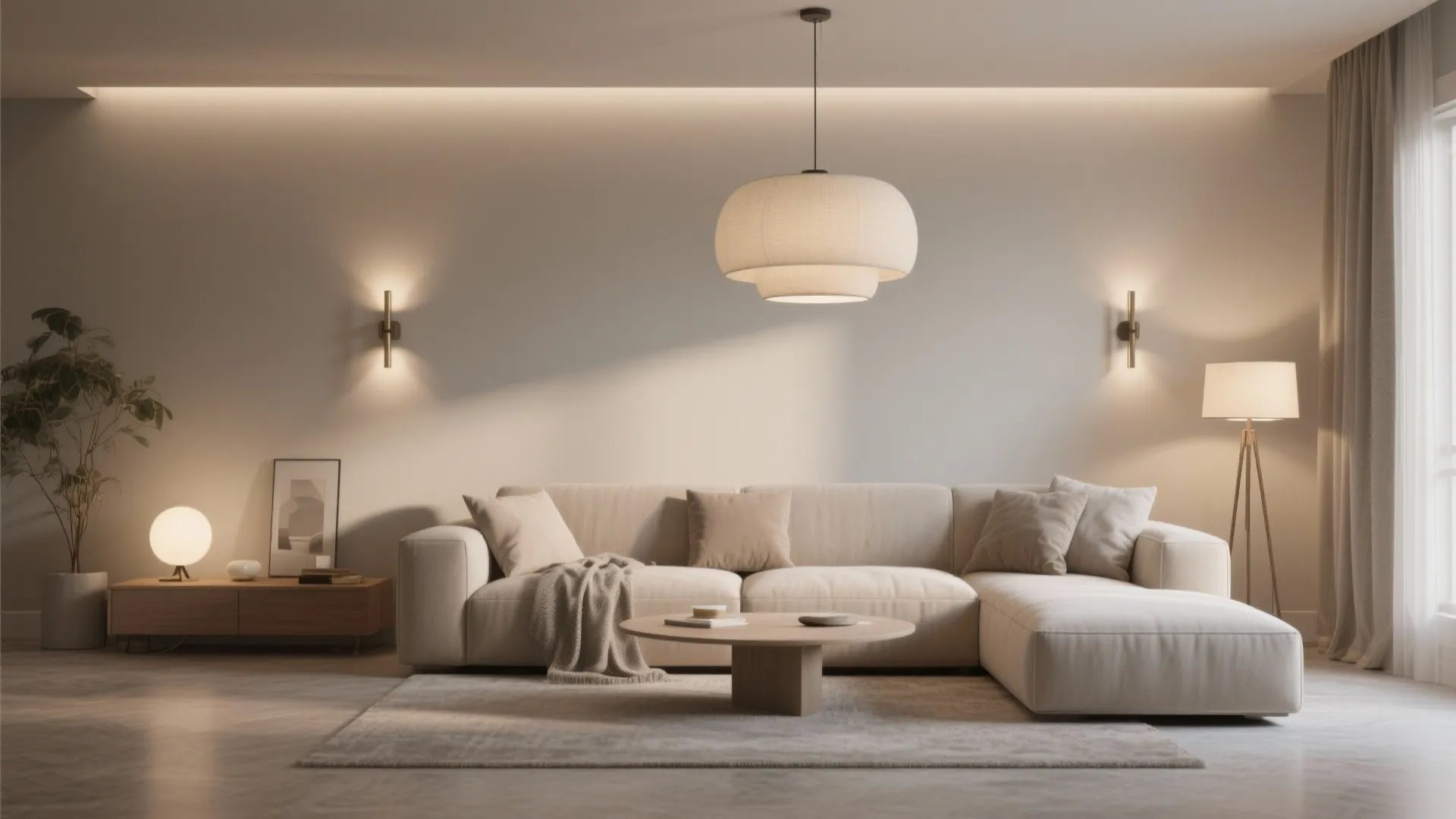 5. Layered Lighting for Mood