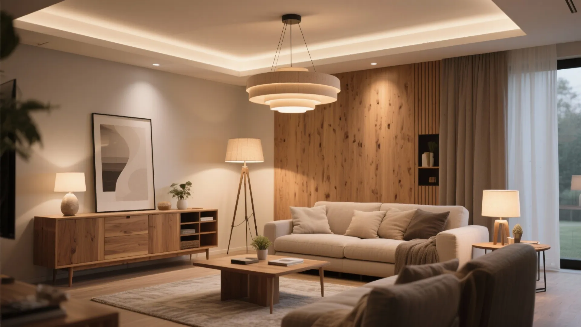 1. Layered Lighting for Different Moods