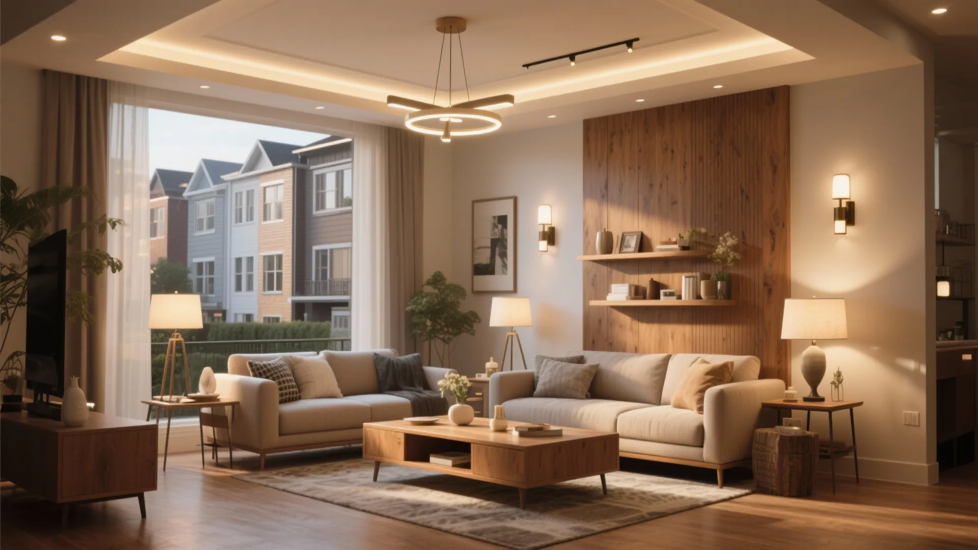 3. Layered Lighting Design