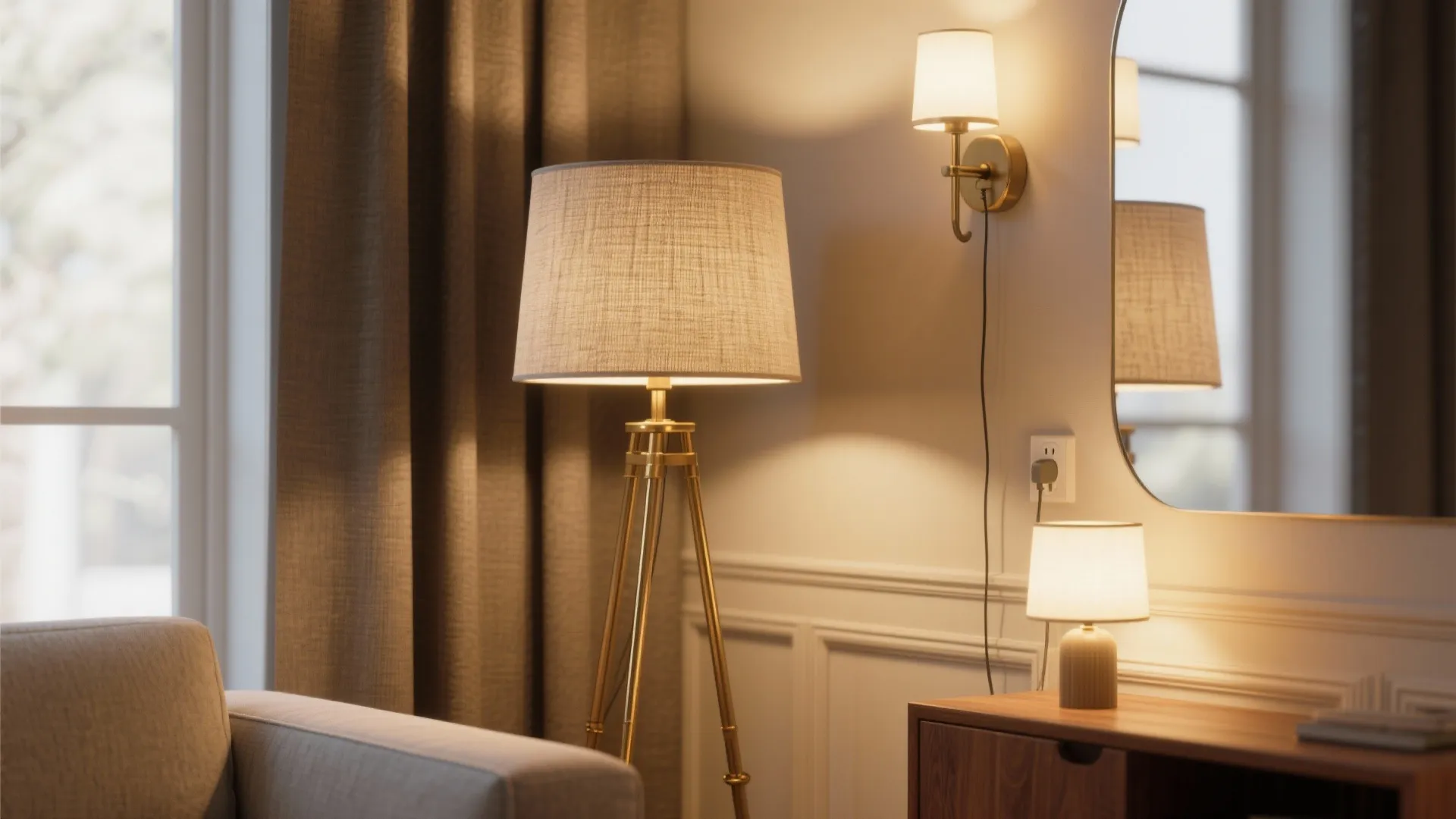 4) Zoned lighting layers, not single overheads