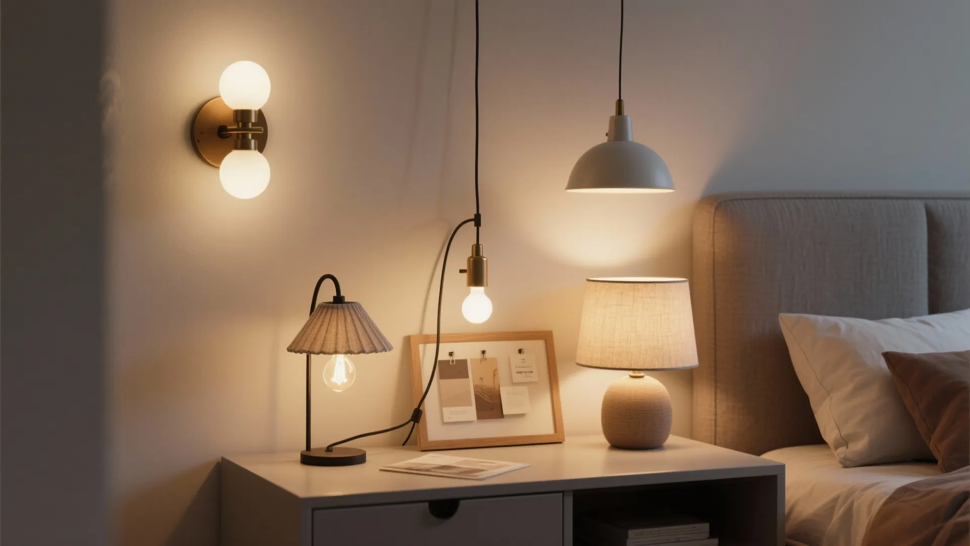 5. Layer lighting, not furniture