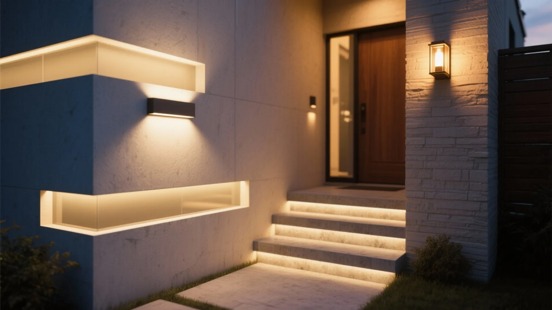 1. Layered lighting to add depth