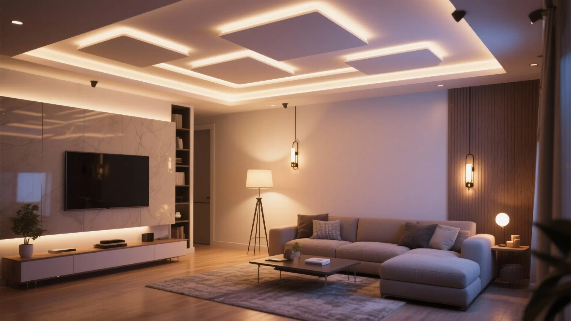 3. Layered Lighting Zones