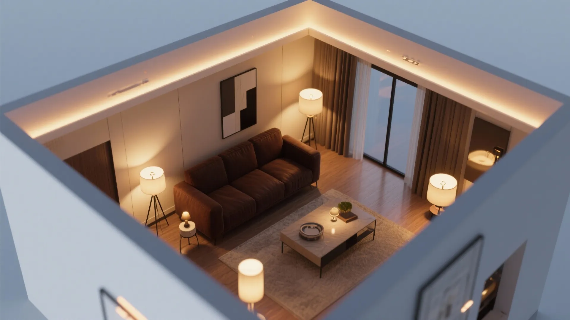 8. Layered Lighting Scheme