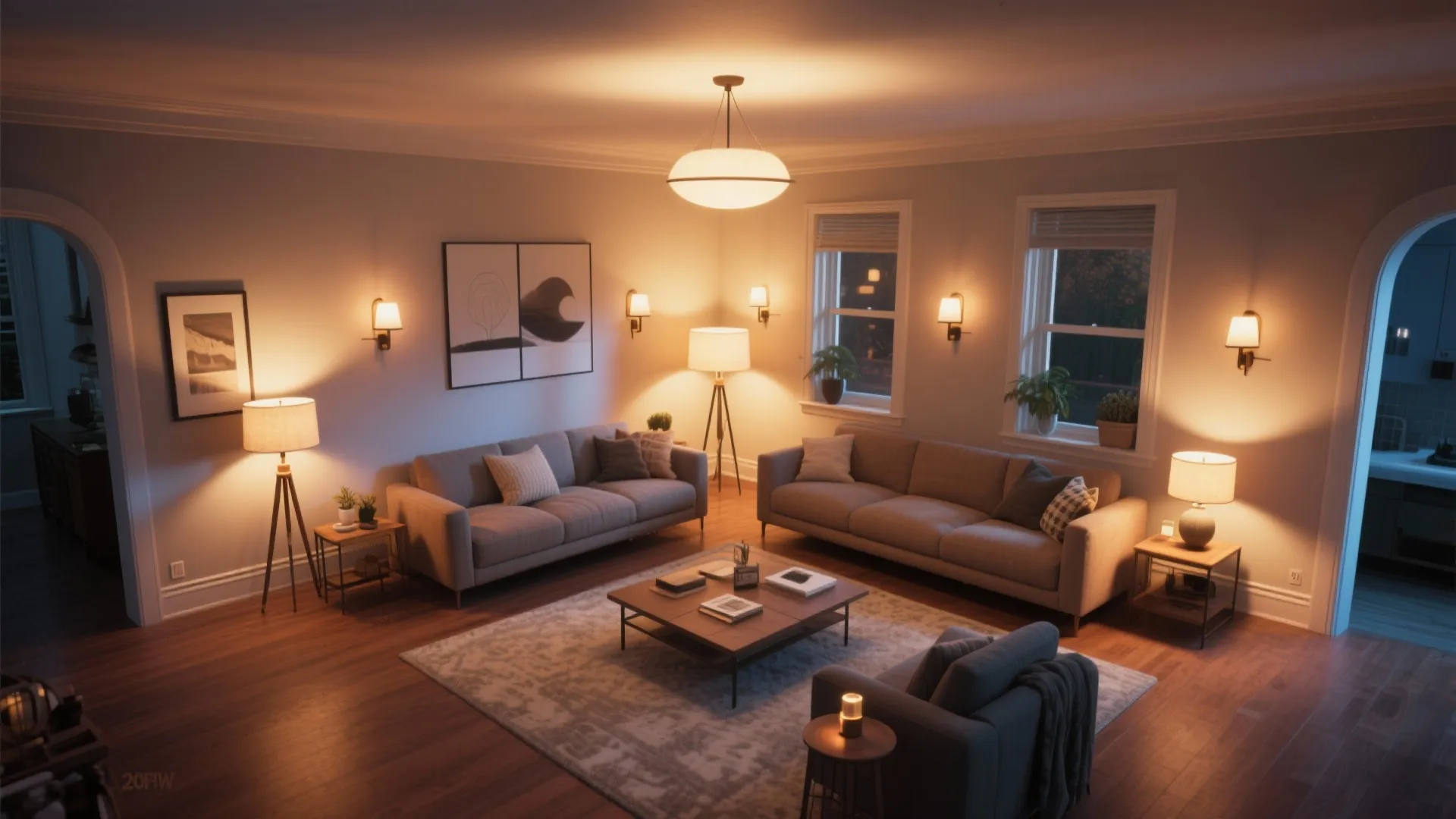 7. Layered Lighting Plan