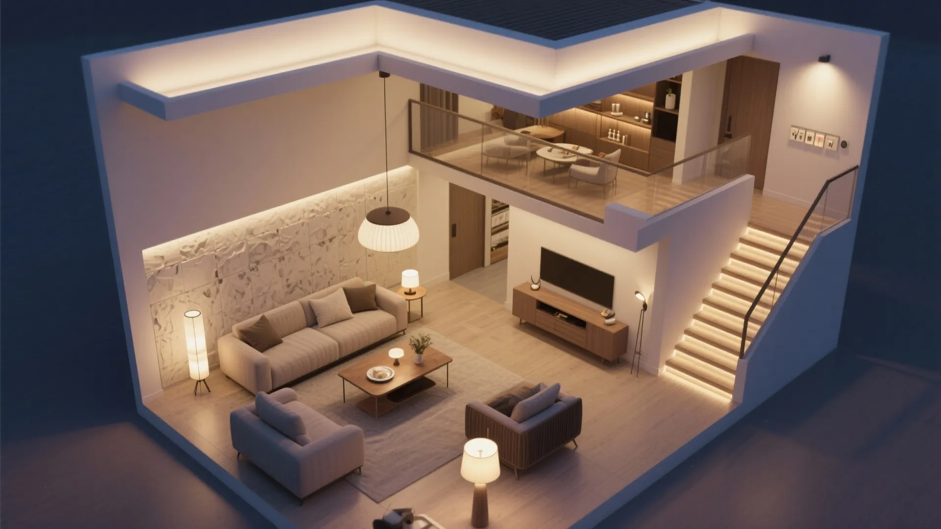 Layered Lighting That Shapes Mood