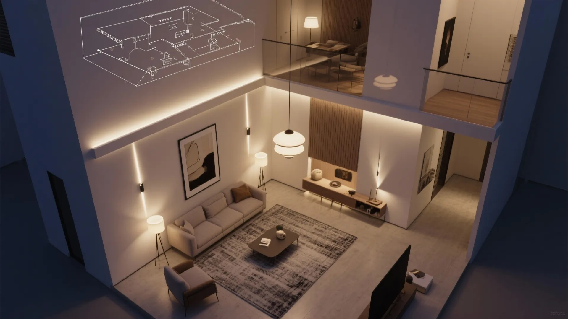 1) Layered Lighting, From Eye Level to the Rafters