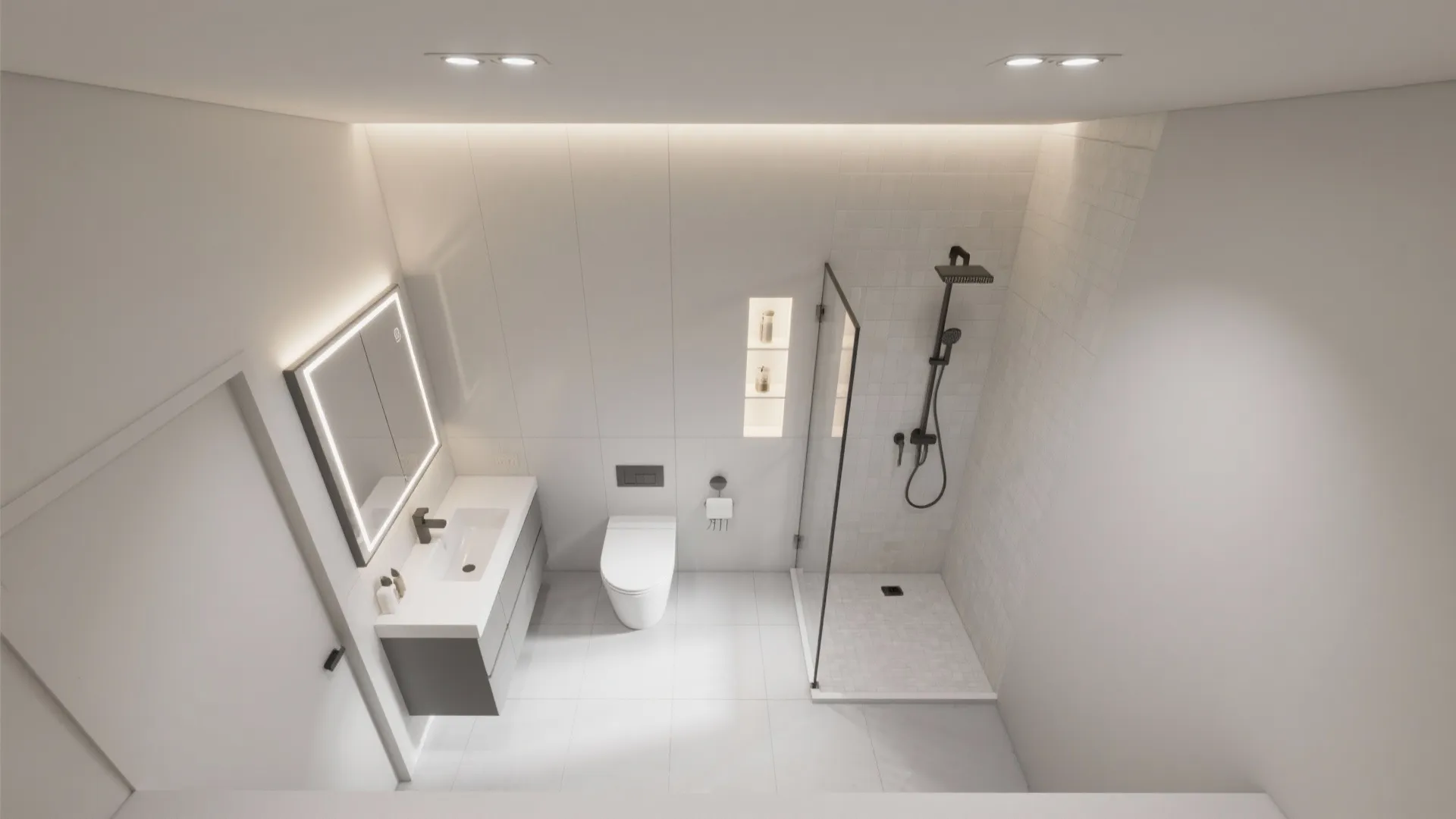 Light, Reflective Finishes and Layered Lighting