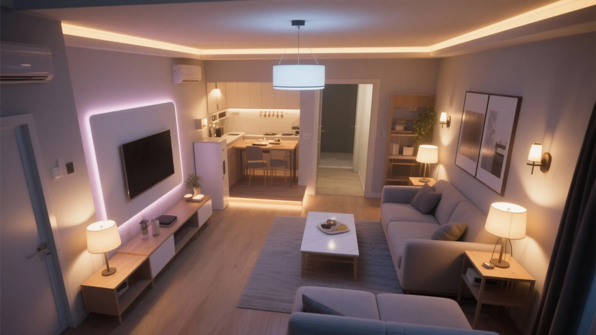 5. Combine dimmers and layered control