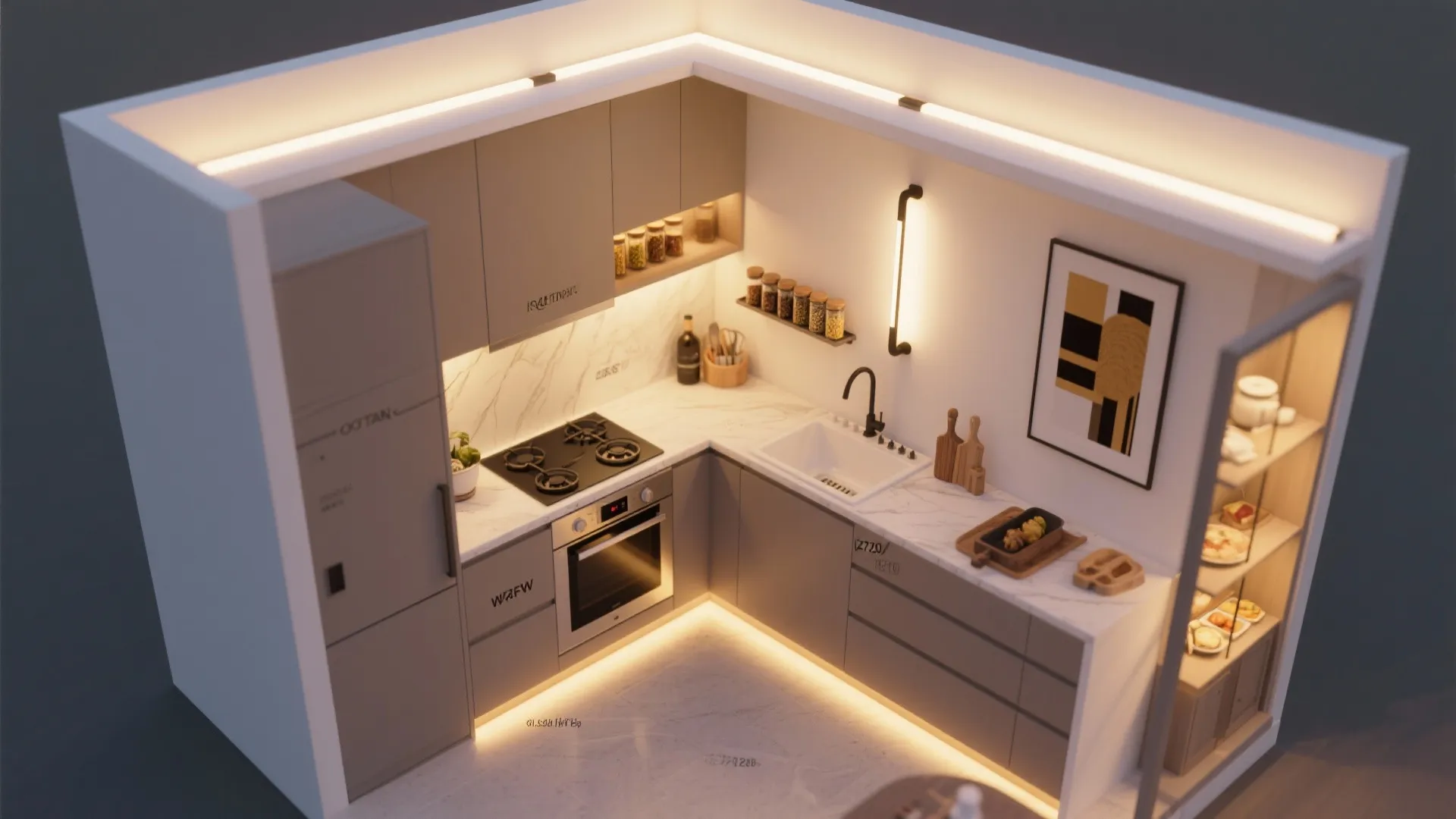 Layered Lighting With a Statement Wall Sconce