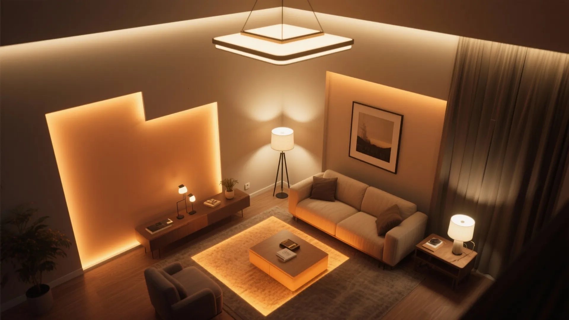 1. Layered Lighting: Combine Ambient, Task, and Accent