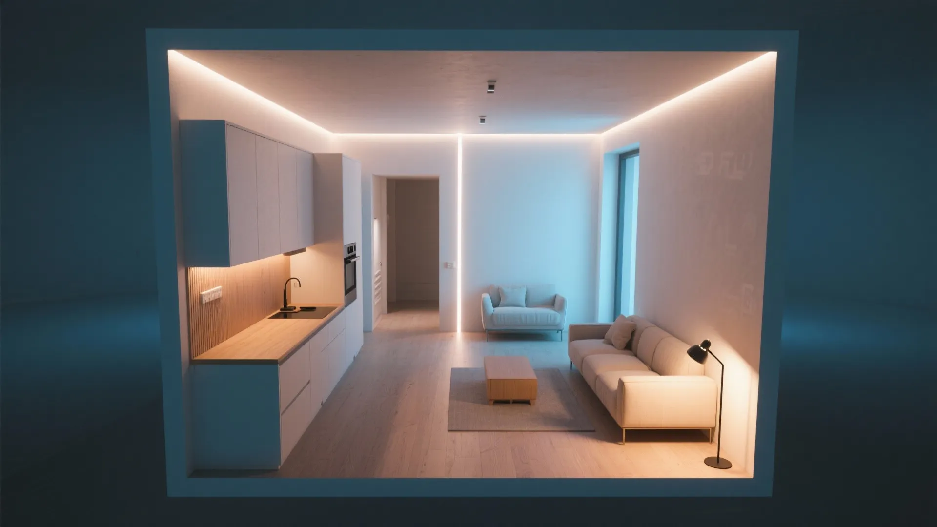 1. Layered lighting for depth