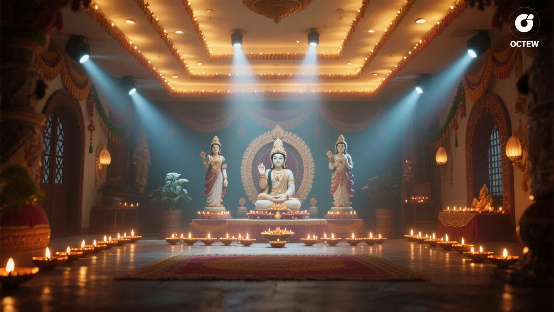 Layered Lighting Arrangement